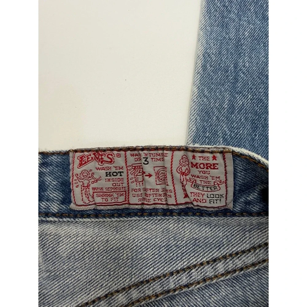 Vintage Levi's 26501-0119 USA Jeans 32x31 DEVS Wash Em Hot Tag 1980s Rare